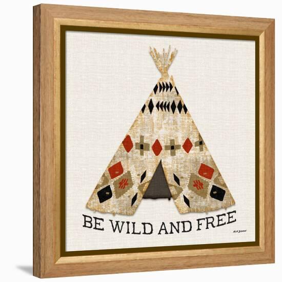 Wild and Free-Nicholas Biscardi-Framed Stretched Canvas