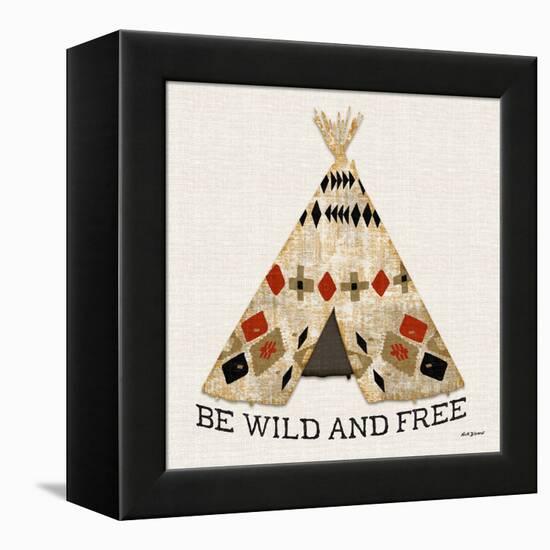 Wild and Free-Nicholas Biscardi-Framed Stretched Canvas