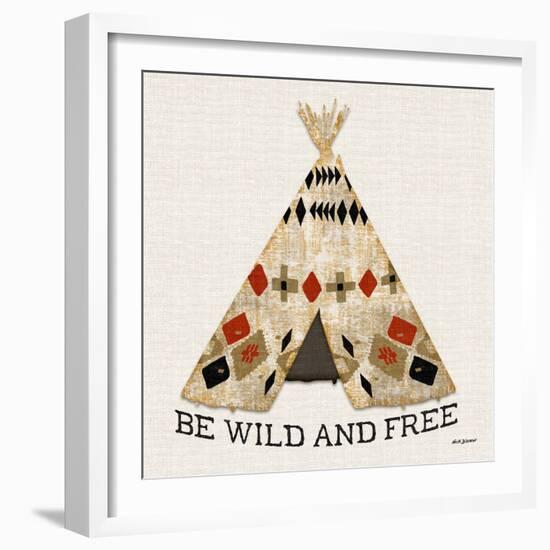 Wild and Free-Nicholas Biscardi-Framed Art Print