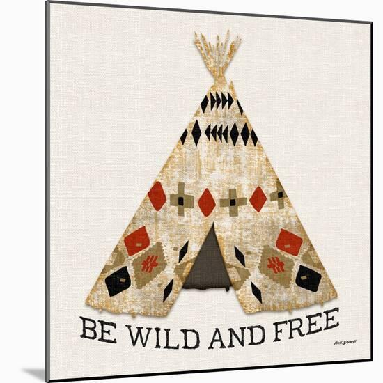 Wild and Free-Nicholas Biscardi-Mounted Art Print