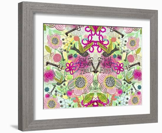 Wild and Free-Elizabeth Caldwell-Framed Giclee Print