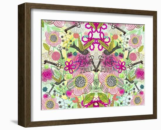 Wild and Free-Elizabeth Caldwell-Framed Giclee Print