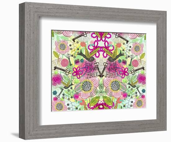 Wild and Free-Elizabeth Caldwell-Framed Premium Giclee Print