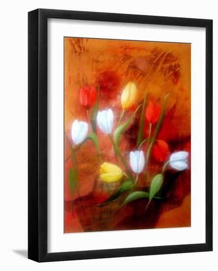 Wild and Whispy-Ruth Palmer 2-Framed Art Print