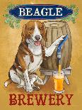 Beer Dogs IV-Wild Apple-Mounted Art Print
