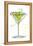 Wild Apple Martini-Jan Weiss-Framed Stretched Canvas