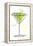 Wild Apple Martini-Jan Weiss-Framed Stretched Canvas