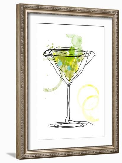 Wild Apple Martini-Jan Weiss-Framed Premium Giclee Print