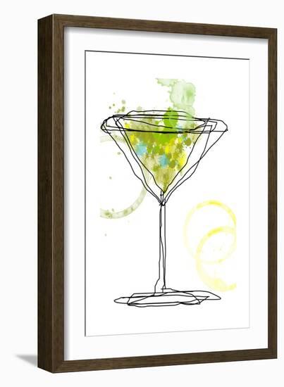 Wild Apple Martini-Jan Weiss-Framed Premium Giclee Print