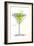 Wild Apple Martini-Jan Weiss-Framed Art Print