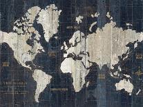 Old World Map Neutral-Wild Apple Portfolio-Art Print