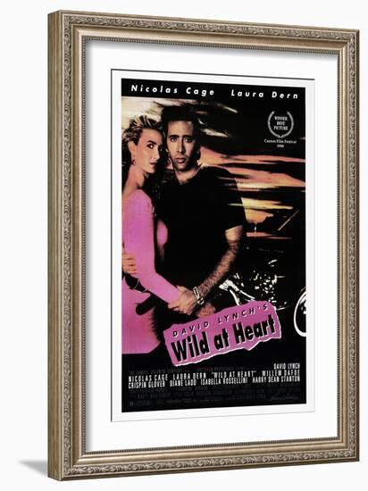 Wild at Heart, Nicolas Cage, Laura Dern, 1990. © Samuel Goldwyn Company/courtesy Everett Collection-null-Framed Art Print
