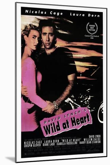 Wild at Heart, Nicolas Cage, Laura Dern, 1990. © Samuel Goldwyn Company/courtesy Everett Collection-null-Mounted Art Print