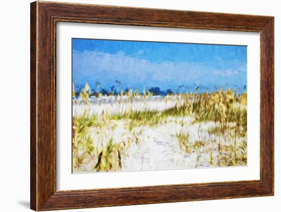 Wild Beach - In the Style of Oil Painting-Philippe Hugonnard-Framed Giclee Print