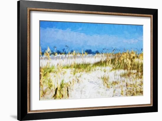 Wild Beach - In the Style of Oil Painting-Philippe Hugonnard-Framed Giclee Print