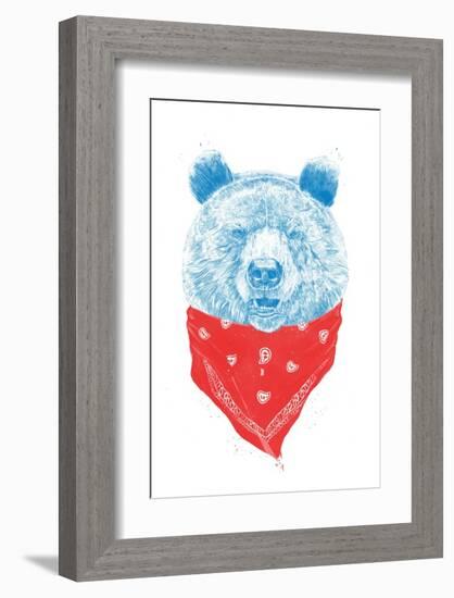 Wild Bear-Balazs Solti-Framed Art Print