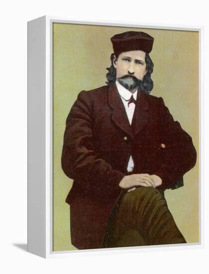 Wild Bill Hickok Alias James Butler American Frontiersman Stage Driver Scout and Us Marshal-null-Framed Premier Image Canvas