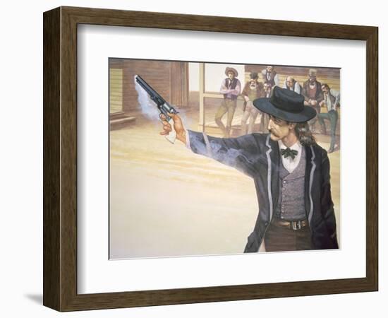 Wild Bill Hickok-null-Framed Premium Giclee Print