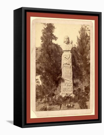 Wild Bill's Monument. James B. Hickoc [I.E. Hickok]-John C. H. Grabill-Framed Premier Image Canvas