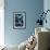 Wild Blue Eucalyptus-Lea Faucher-Framed Art Print displayed on a wall