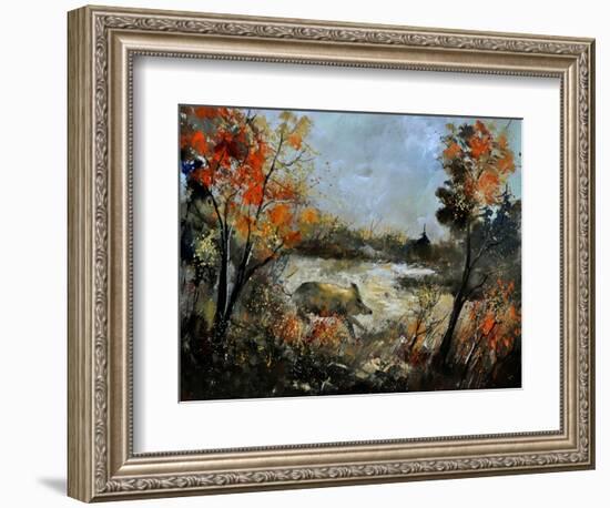 Wild Boar 56-Pol Ledent-Framed Art Print