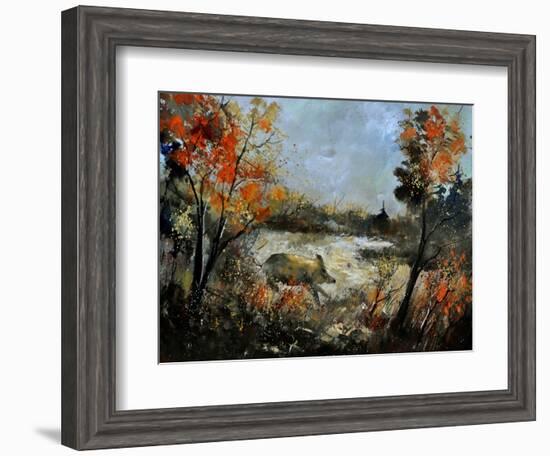 Wild Boar 56-Pol Ledent-Framed Art Print