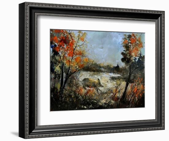 Wild Boar 56-Pol Ledent-Framed Art Print