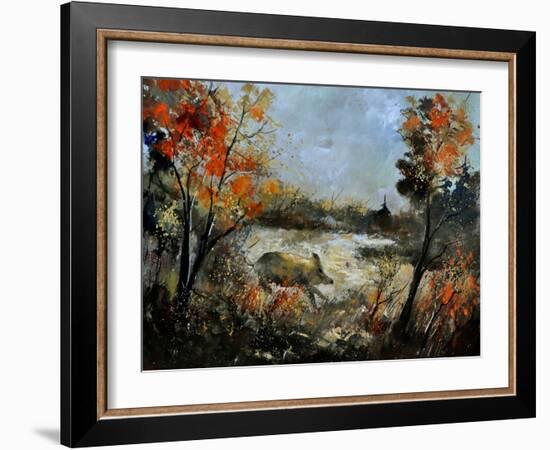 Wild Boar 56-Pol Ledent-Framed Art Print