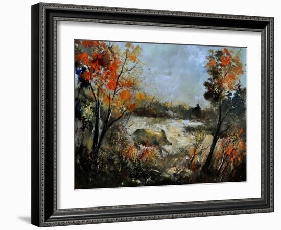 Wild Boar 56-Pol Ledent-Framed Art Print