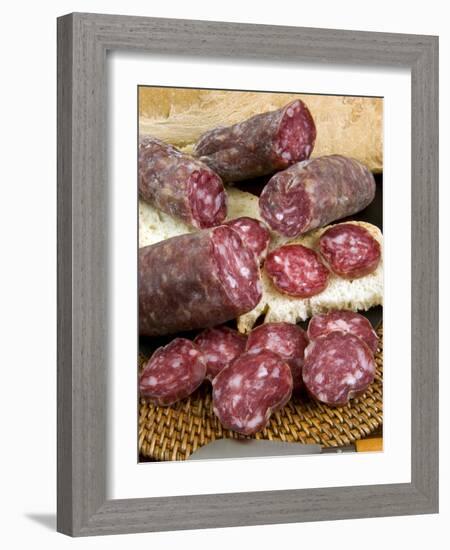 Wild Boar Sausages-null-Framed Photographic Print