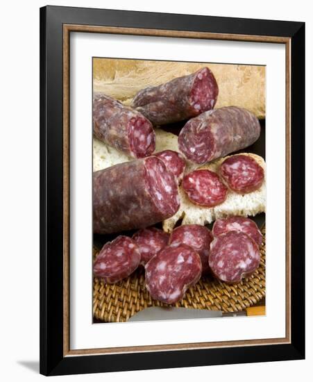 Wild Boar Sausages-null-Framed Photographic Print