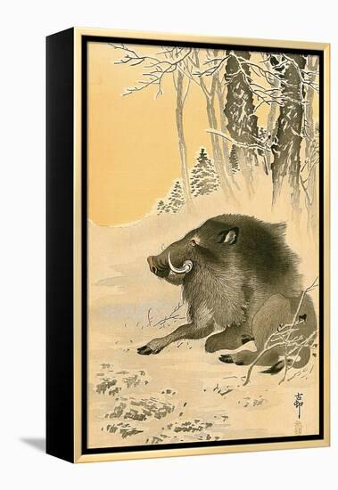 Wild Boar-Koson Ohara-Framed Premier Image Canvas