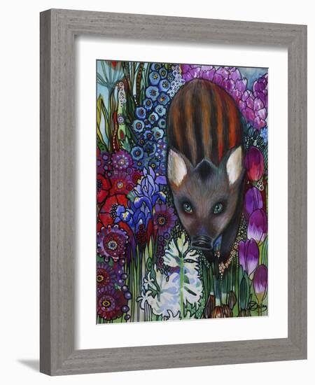 Wild Boar-Oxana Zaika-Framed Giclee Print