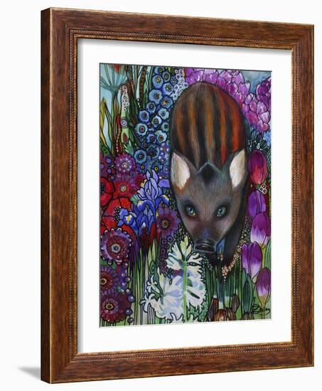 Wild Boar-Oxana Zaika-Framed Giclee Print