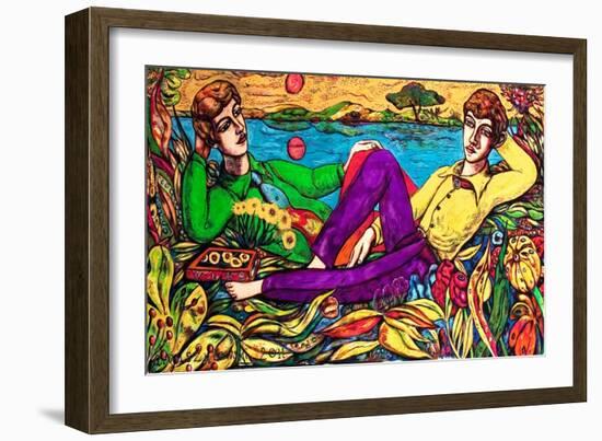 Wild Boys, 2011-Adrian Wiszniewski-Framed Giclee Print