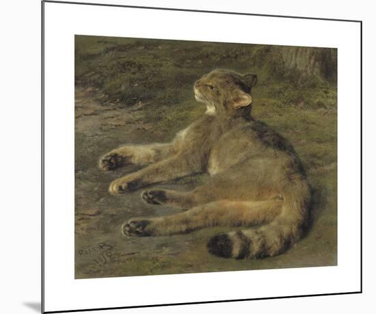 Wild Cat, 1850-Rosa Bonheur-Mounted Premium Giclee Print