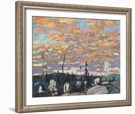 Wild Cherries, Spring-Tom Thomson-Framed Giclee Print