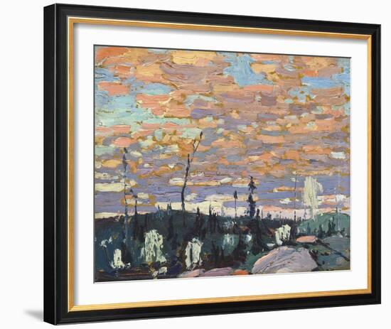 Wild Cherries, Spring-Tom Thomson-Framed Giclee Print