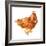 Wild Chicken I-Emma Scarvey-Framed Art Print