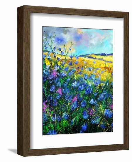 Wild chicorees-Pol Ledent-Framed Art Print