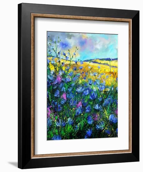 Wild chicorees-Pol Ledent-Framed Art Print