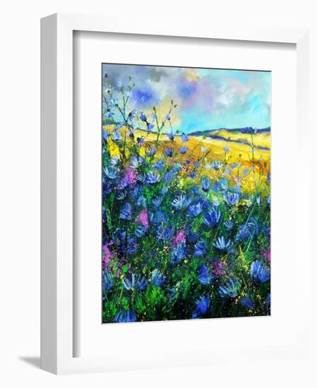 Wild chicorees-Pol Ledent-Framed Art Print