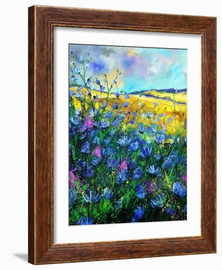 Wild chicorees-Pol Ledent-Framed Art Print