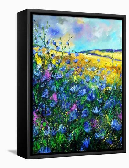 Wild chicorees-Pol Ledent-Framed Stretched Canvas