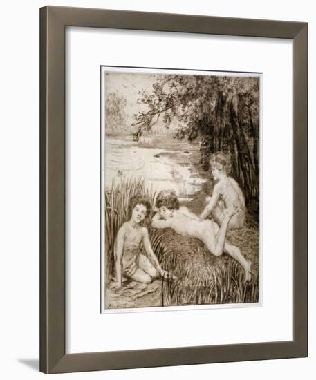 Wild Duck, 1913-Anna Lea Merritt-Framed Giclee Print