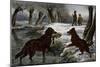 Wild Duck Hunting, 1880-Basil Bradley-Mounted Giclee Print