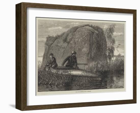 Wild Duck Shooting, West of Ireland-William Heysham Overend-Framed Giclee Print