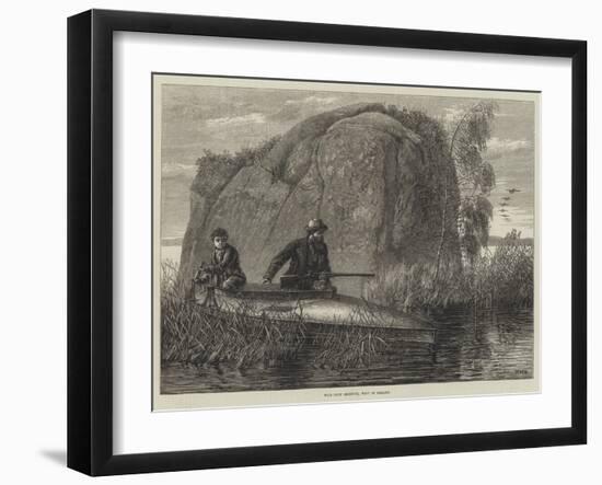 Wild Duck Shooting, West of Ireland-William Heysham Overend-Framed Giclee Print