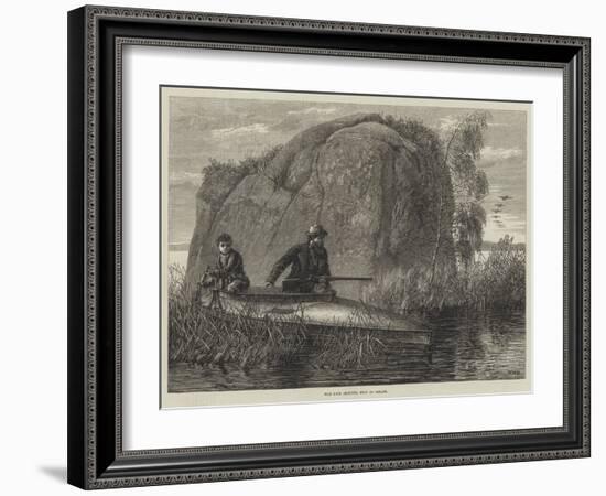 Wild Duck Shooting, West of Ireland-William Heysham Overend-Framed Giclee Print