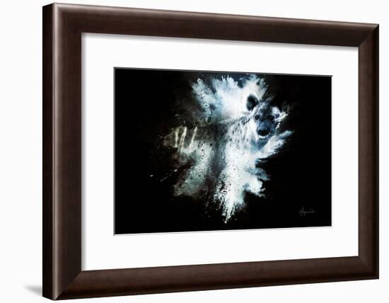 Wild Explosion Collection - The Hyena-Philippe Hugonnard-Framed Art Print